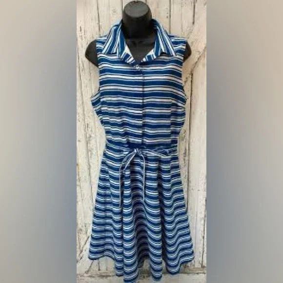 Banana Republic | Dresses | Banana Republic Teal And White Striped Dress | Poshmark Banana Republic | Dresses | Banana Republic Teal And White Striped Dress | Poshmark